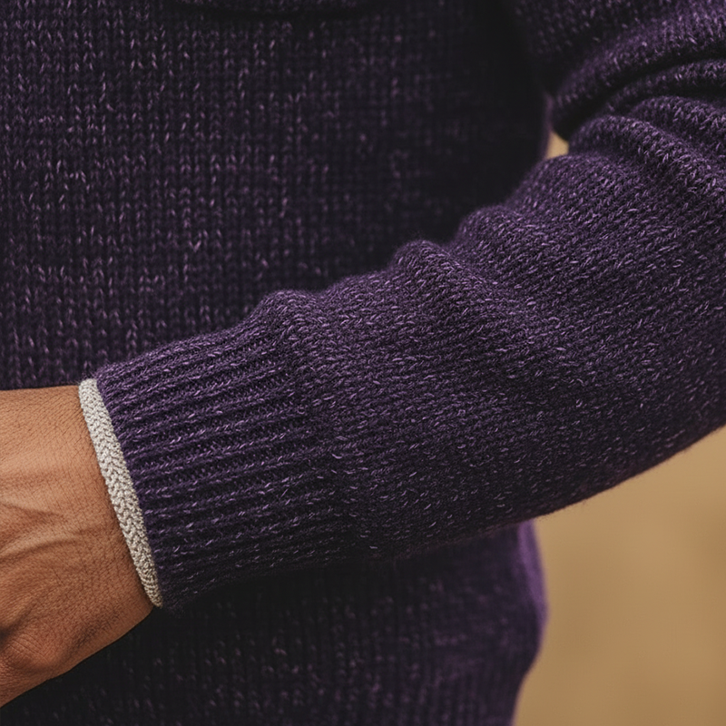 Men's Winter Vintage Cotton Yarn Knit Button Cardigan MTA1729L8P