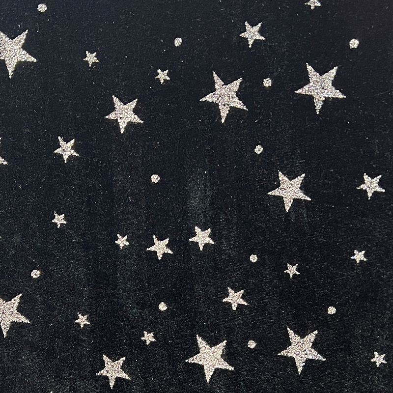 Men's Winter Retro Star Print Velvet Hooded Jacket MTA1085K9P