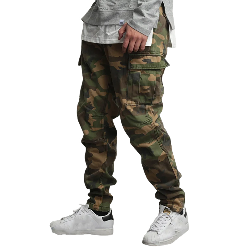 Men's Fashion Camouflage Multi-pocket Cargo Pants 34799378Z