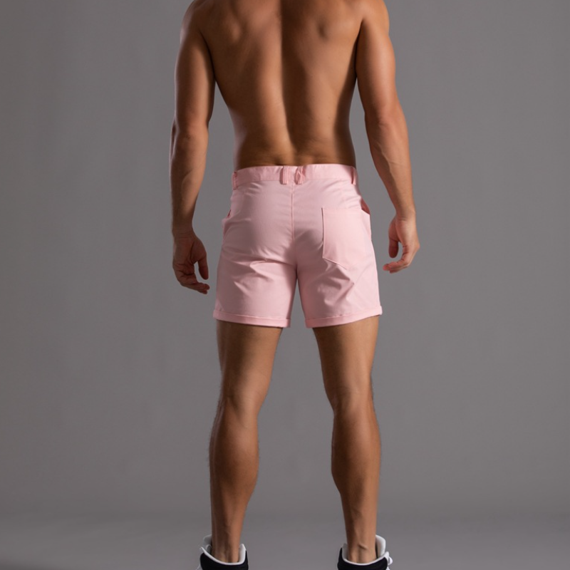 Klassiske, uformelle, slim fit moteshorts for menn 10937040K