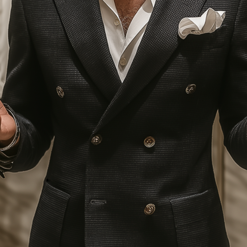 Men's Retro Casual Business Blazer MTA2668K7TO