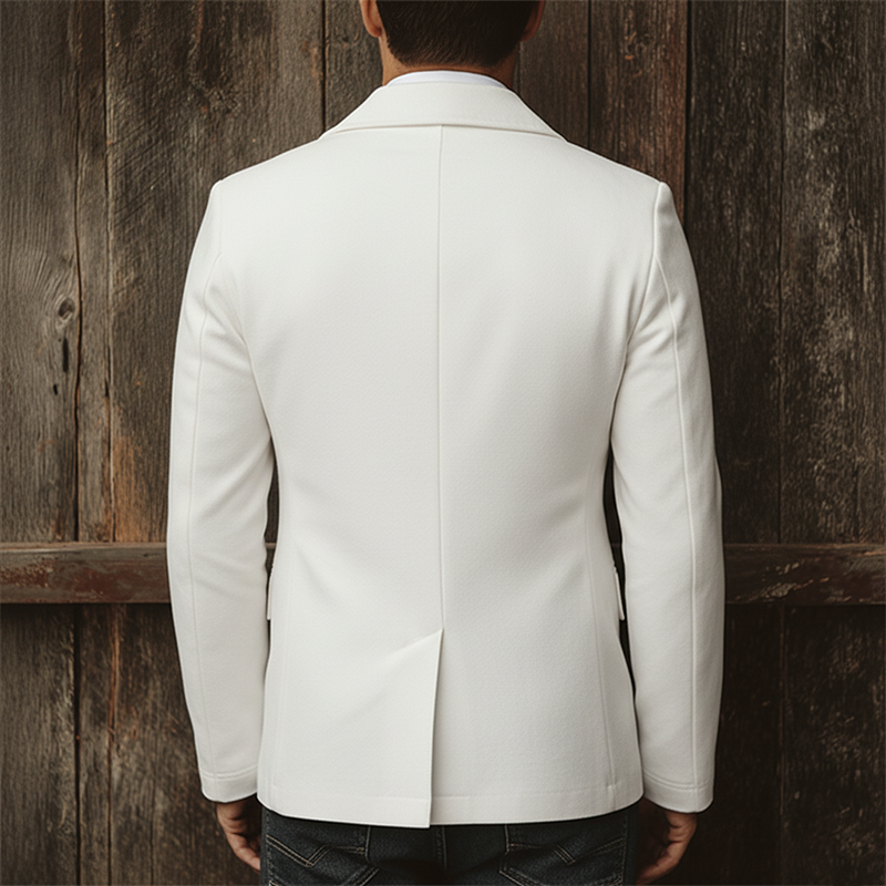 Men's Winter Fashion Cotton Blend Double Breasted Jacket MTA2084J0P