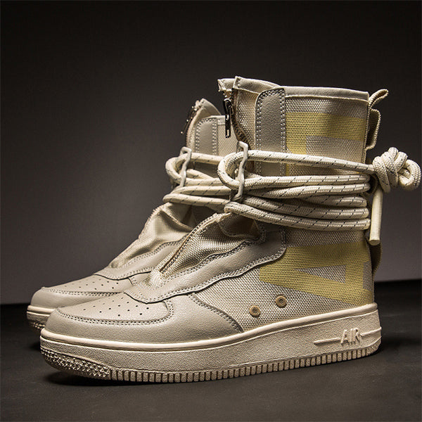 MEN'S PREMIUM PU LEATHER HIGH-CUT BOOTS MTA1872G0I