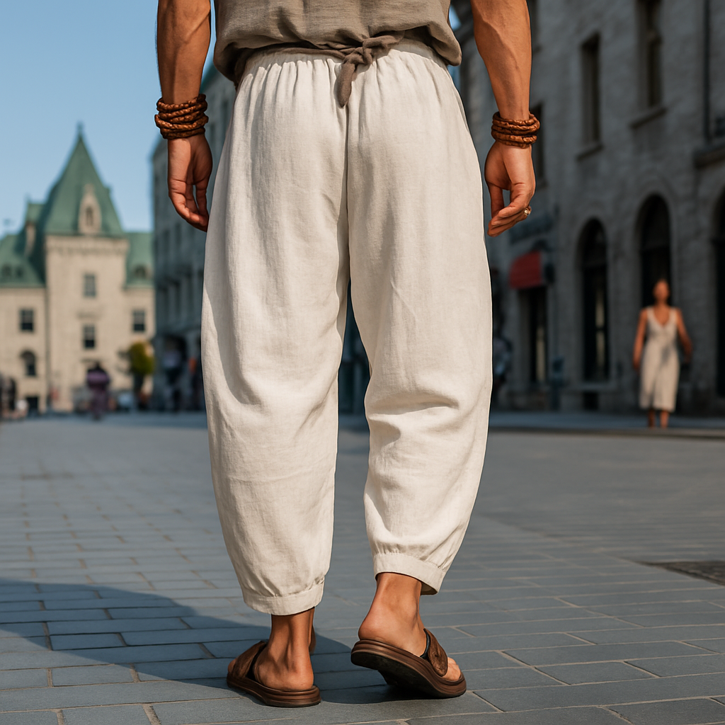 Men's Bohemian Print Loose Pants MTA0412G6X