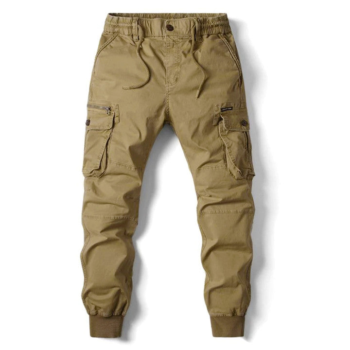 Men's Casual Elastic Waist Cargo Pants 57018851X