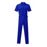 Men's Workwear Solid Color Jumpsuit 85674394X