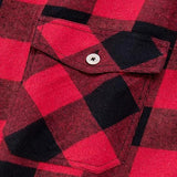 Men's Vintage Plaid Casual Long Sleeve Lapel Shirt 01805969X