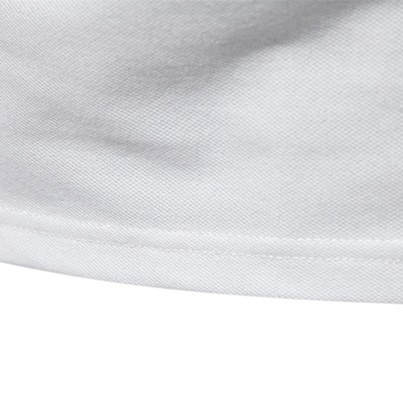Men's Casual Lapel Gradient Print Short Sleeve Polo Shirt 97301296M