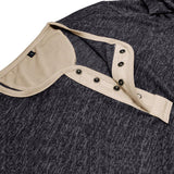 Men's Button Collar Long Sleeve T-Shirt 38365376U