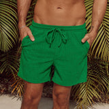 Men's Casual Holiday Shorts Solid Color Shorts 71780296X