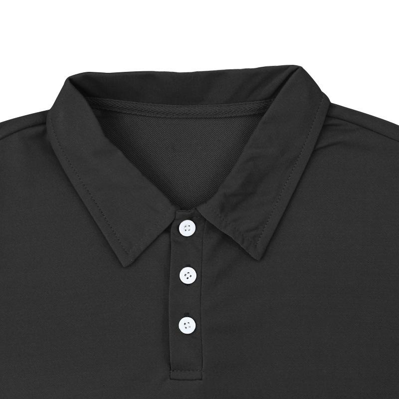 Men's Lapel Short Sleeve Polo Shirts Shorts Casual Set 38045723Z