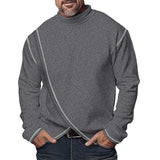 Men's Turtleneck Long Sleeve Pullover Sweater 51665481X