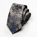 Men's Stylish Business Casual Paisley Cashew Pattern Tie 21688766K