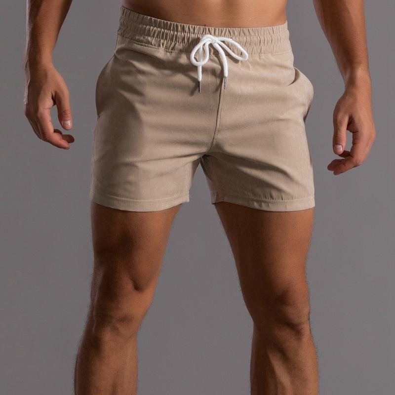 Men's Quick Dry Elastic Waist Sports Beach Shorts 28014470Z