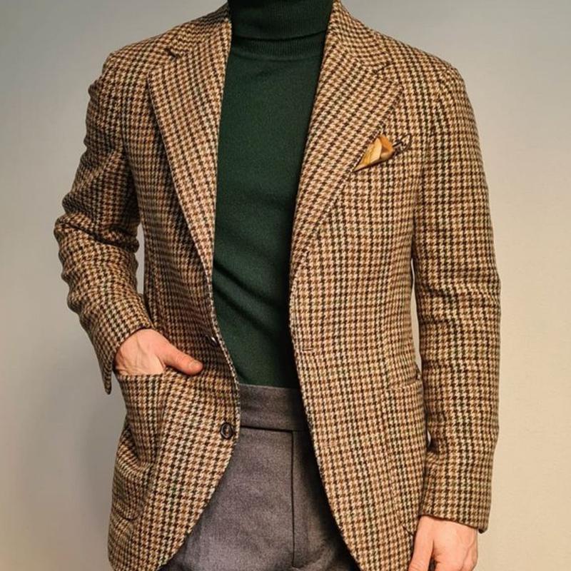 Men's Vintage Check Blazer 73237753U