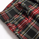 Men's Stretch Plaid Casual Trousers 43205160X