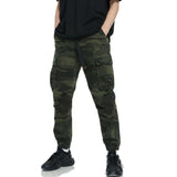 Men's Retro Casual Camouflage Multi-Pocket Outdoor Cargo Pants 92088658TO