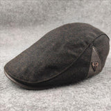 Men's Retro Autumn and Winter Warm Beret 25636840U