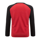 Men's Waffle Casual Stitching Long Sleeve T-Shirt 40192258X