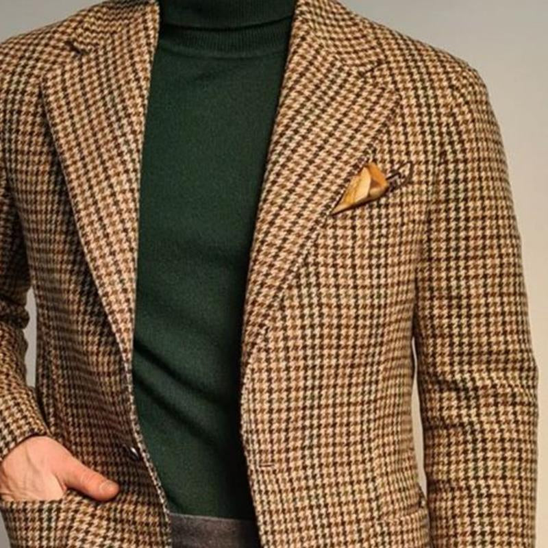 Men's Vintage Check Blazer 73237753U