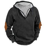 Men's Hooded Printed Casual Pullover Sweatshirt 91687915X
