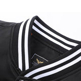 Men's Casual Stand Collar Baseball Collar Zipper Jacket 00981988M