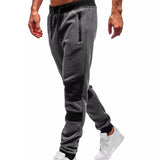 Men's Casual Elastic Contrast Color Sports Pants 80958527X