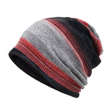 Men's Casual Striped Pile Hat 85842438TO