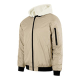 Men's Waterproof Loose Hooded Baseball Coat 19034945U