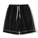 Men's Pure Cotton Loose Contrasting Color Sports Shorts 81999982Y