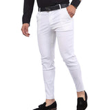 Men's Solid Color Casual Suit Pants 28229760X