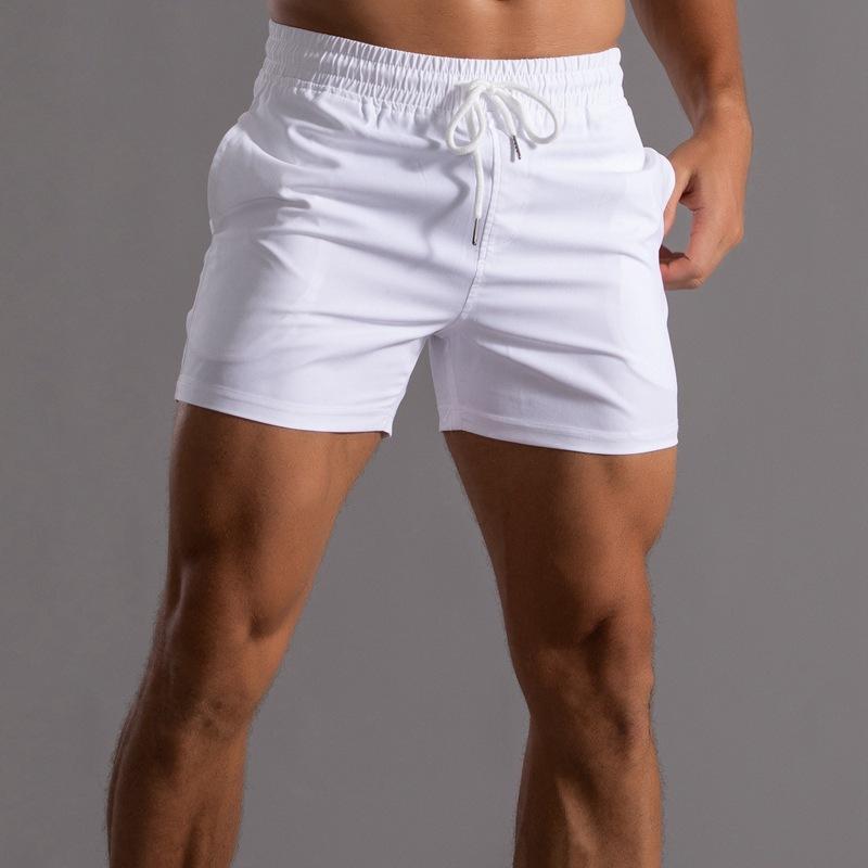 Men's Quick Dry Elastic Waist Sports Beach Shorts 28014470Z