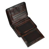 Men's First Layer Cowhide Multifunctional Short Wallet 51752324U