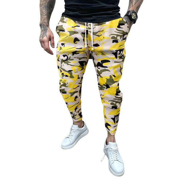 Men's Camouflage Print Multi-Pocket Casual Pants 92086668X