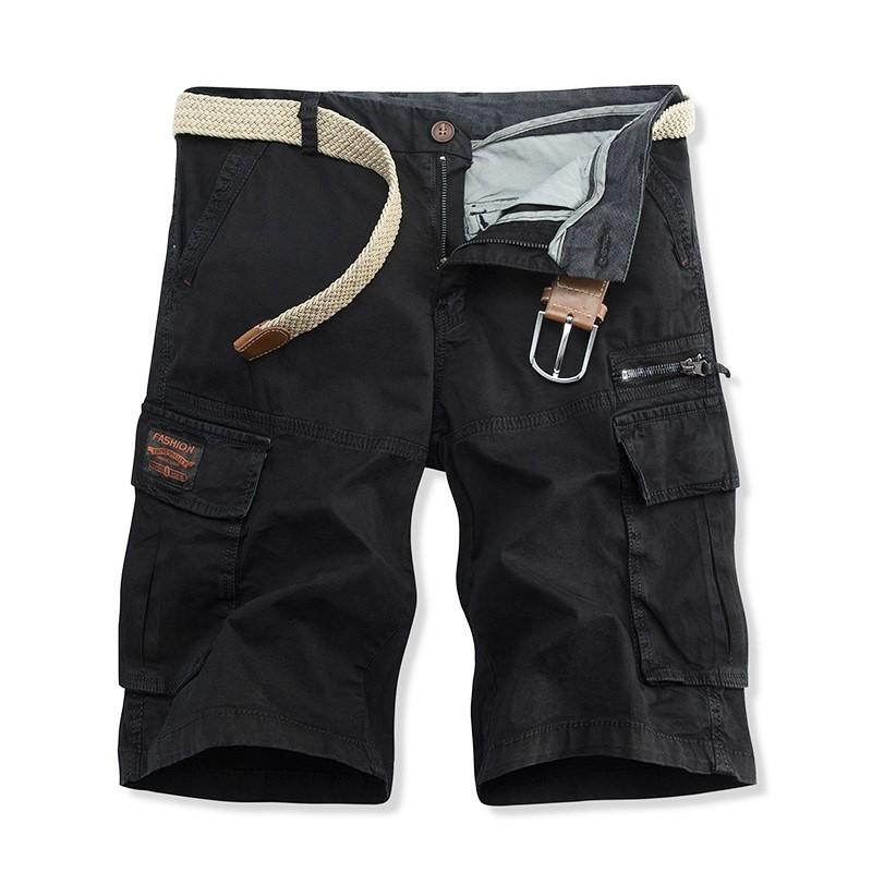 Short cargo ample et droit pour homme 11796385X