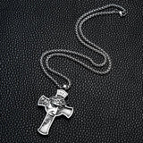 Vintage Casual Cross Faith Necklace 67614723TO