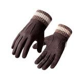 Men's Winter Outdoor Sports Cycling Thickened Suede Gloves 35164274K