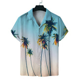 Men's Casual Hawaiian Vacation Short Sleeve Shirt 62307417TO