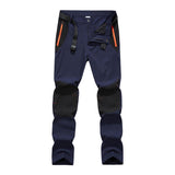 Men's Fleece Colorblock Sports Pants 07111484U