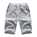 Men's Casual Solid Color Trendy Cotton Blend Sports Shorts 69119609X
