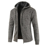 Men's Thick Hooded Cardigan Jacket 35476896F