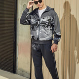 Men's Camouflage Jacket and Pants Two-piece Suit 49174644U