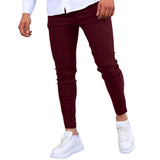 Men's Solid Color Casual Suit Pants 28229760X