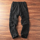 Men's Outdoor Loose Detachable Straight Cargo Pants 45896177Y