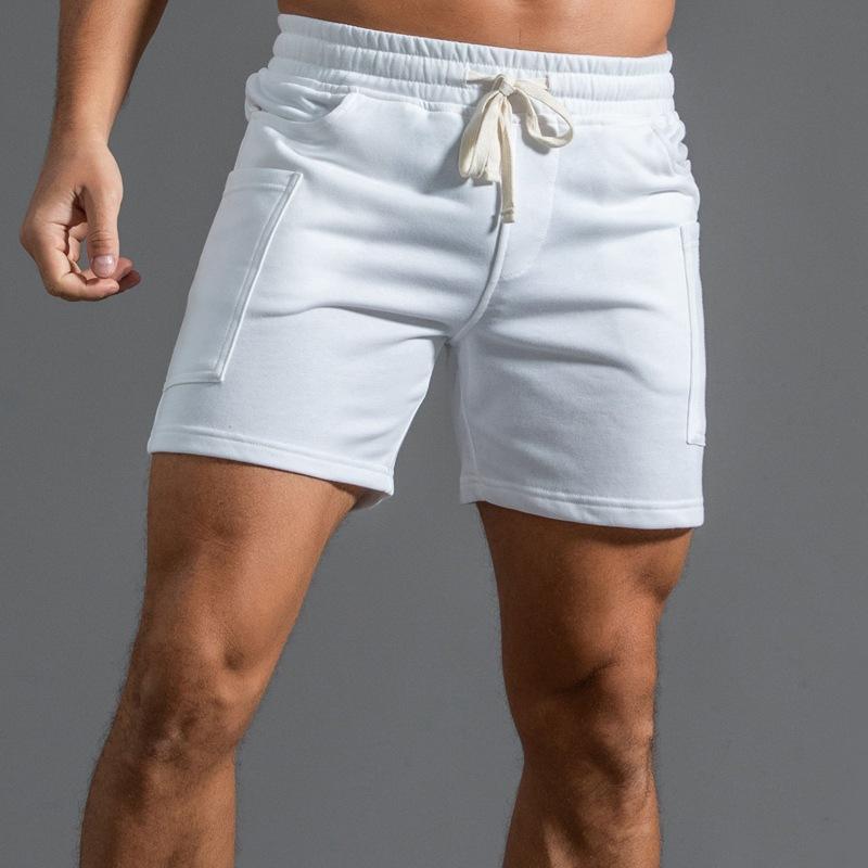 Men's Cotton Multi-pocket Sports Fitness Shorts 89584989Z