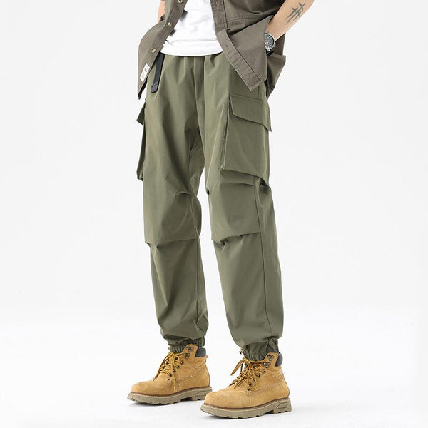 Men's Casual Outdoor Multi-Pocket Waterproof Cargo Pants 29673374M