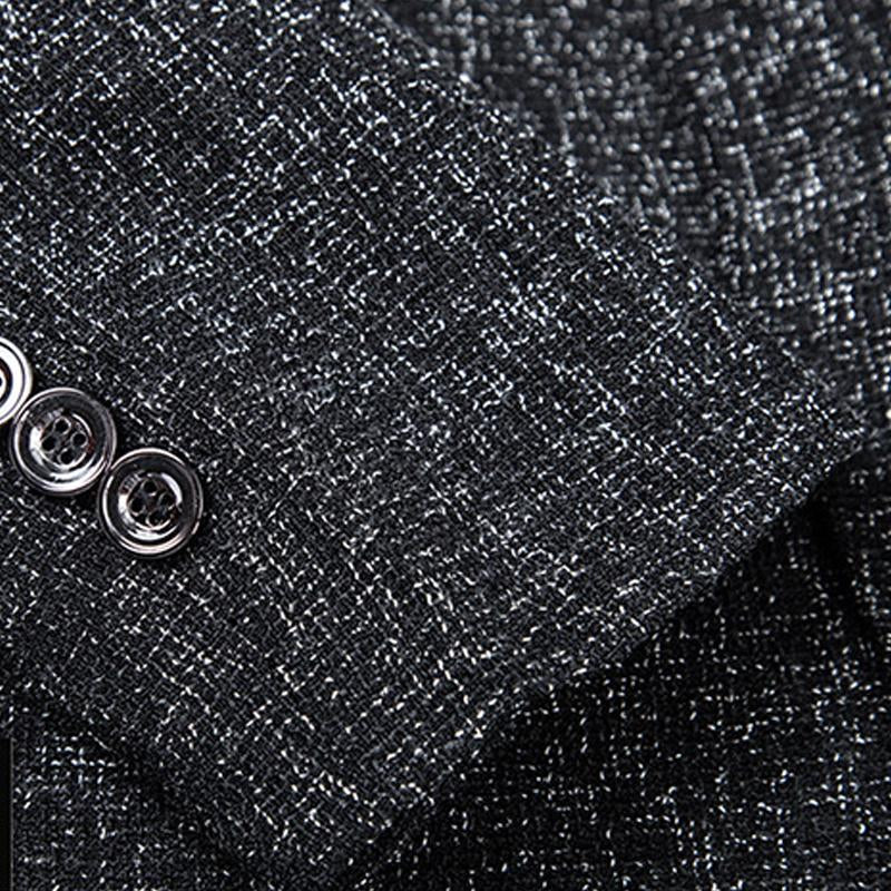 Men's Casual Lapel Multi-pocket Slim Fit Blazer 29408824X