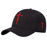 Men's Retro Casual Cross Faith Baseball Cap 47486735TO