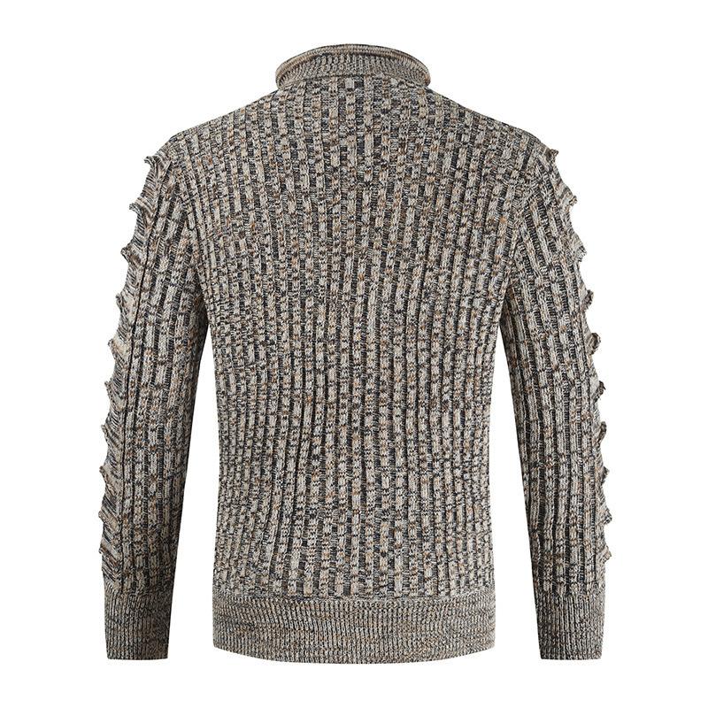 Men's Half Turtleneck Drawstring Sweater 52478746U