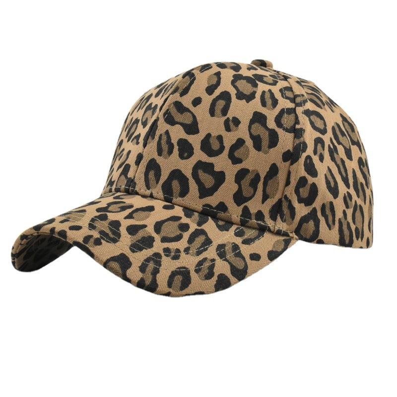 Retro Casual Leopard Print Cap 71271208TO for menn